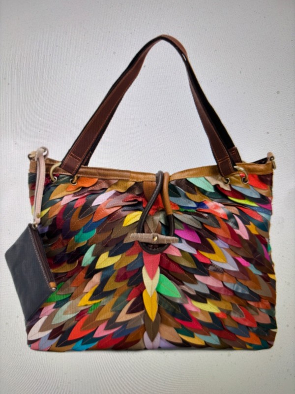 AMERILEATHER USA-NWT $225.00 NOW ! $ 164.00 - MULTI-COLORED SOFT LEA