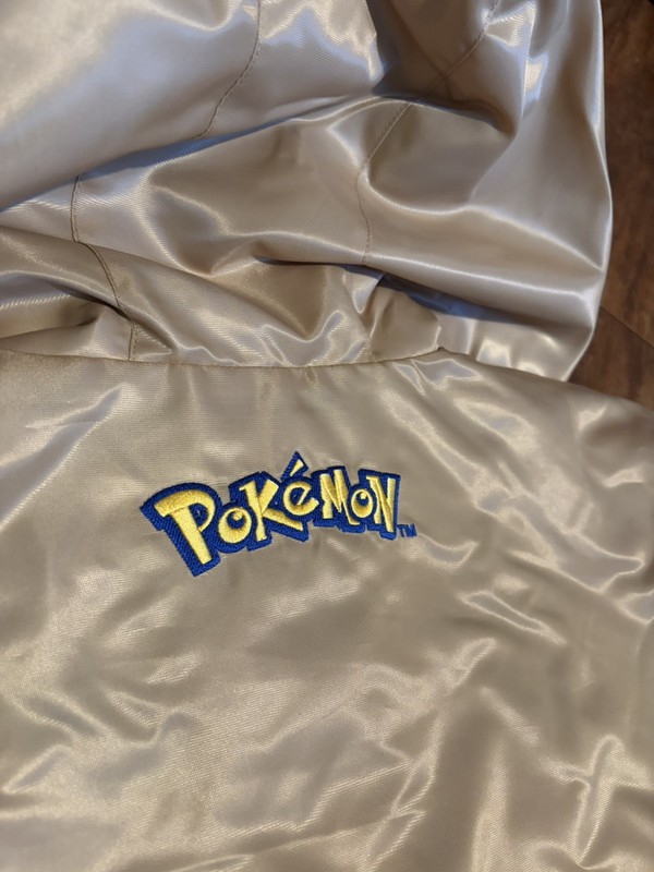 Pokemon x Target Starter Pullover Jacket Gold JOHTO Region Size SMALL gallery