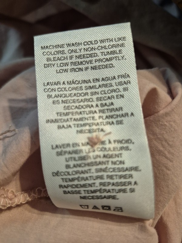Thread + Supply Sz L Shirt. Carnation Pink, NWT. 100% Cotton Thread & Supply Top gallery