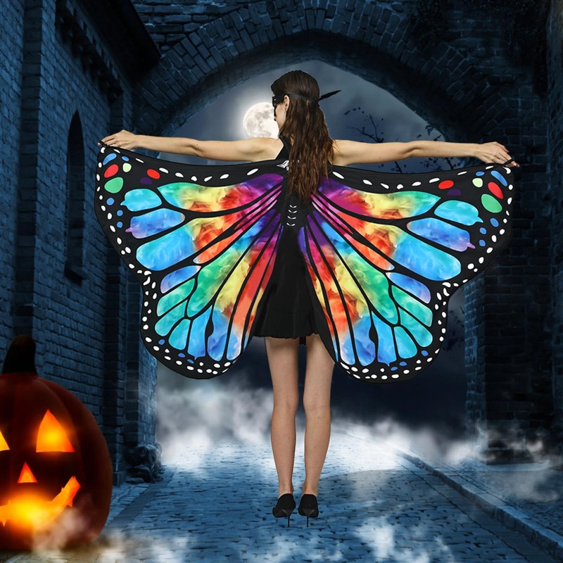 Butterfly Wings Carnival Fancy Dress Ladies Butterfly Wings Costume... gallery