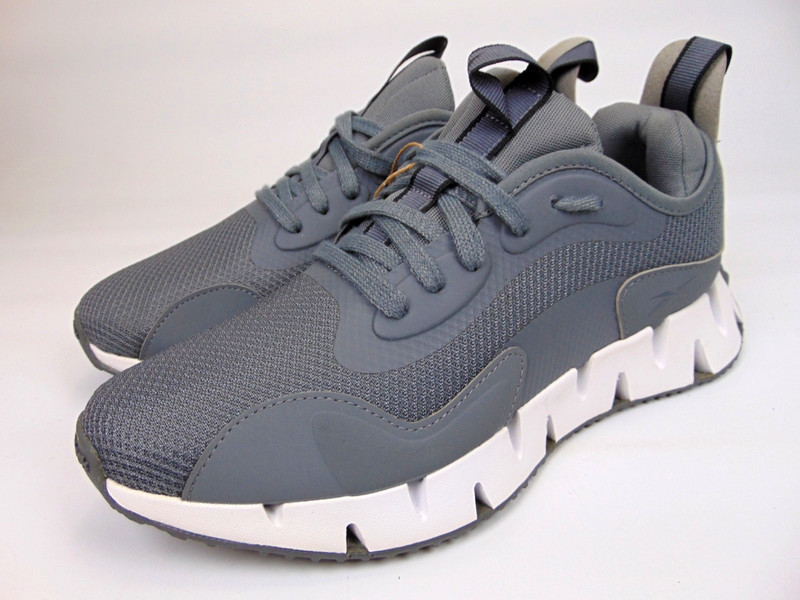 NEW Reebok Zig Dynamica Men's Running Shoes MISMATCH Size 8.0 - 8.5 Gray Sneaker gallery