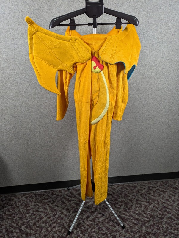 Charizard Kids Costume w/ Wings Pokemon Size Medium 7-8 gallery