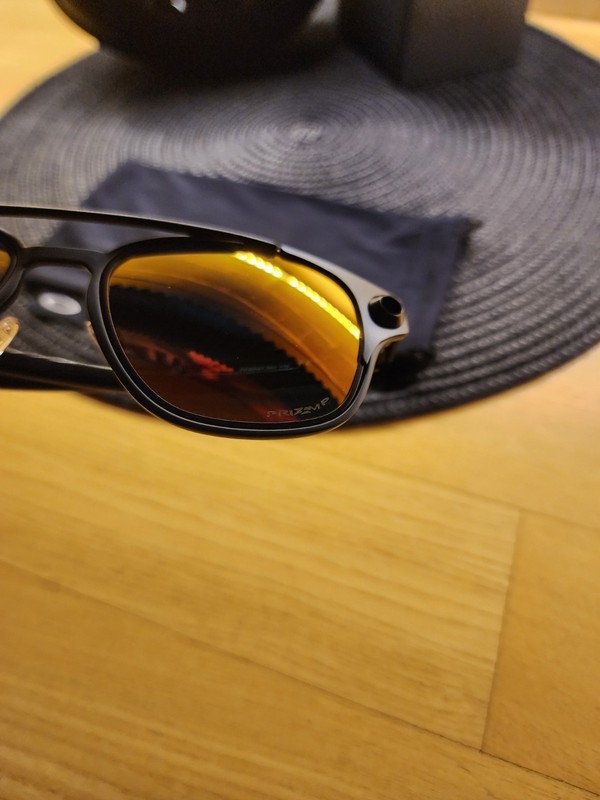 Oakley Coldfuse Black Metal Metal Frame Red Prizm Polarized Lens NEW gallery