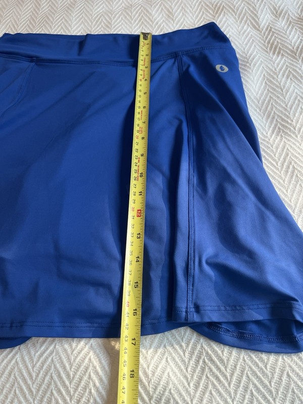 DonaJo Royal Blue Golf/Tennis Size 2 (Large) Skort 17” Length gallery