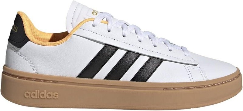 Size 7 – Adidas Grand Court Alpha White Flash Orange W