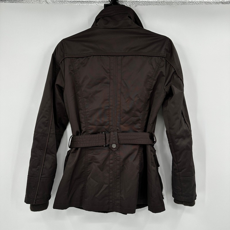 FORMUL@ JOVEN Women's Brown Belted Utility Jacket Size S gallery