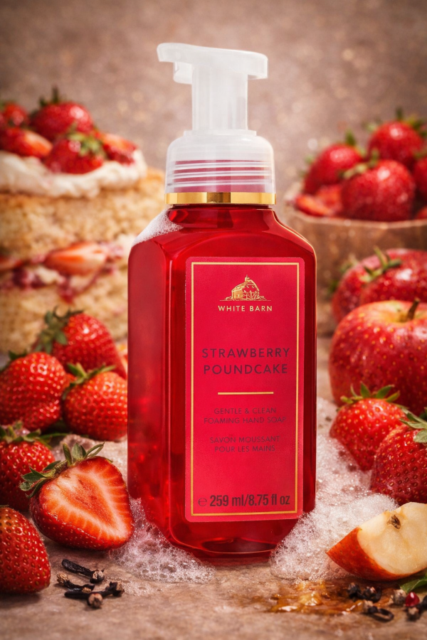 JABON ESPUMA STRAWBERRY POUND CAKE