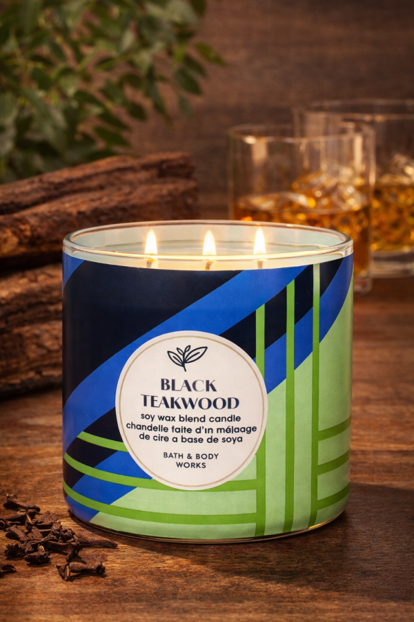VELA AROMÁTICA BLACK TEAKWOOD