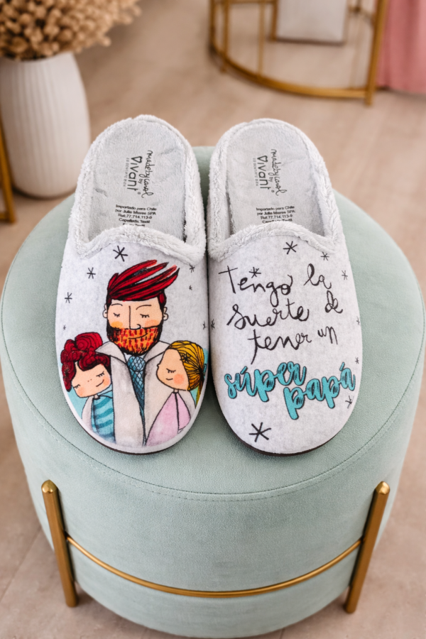 ZAPATILLA DE CASA SÚPER PAPÁ - TALLA 41