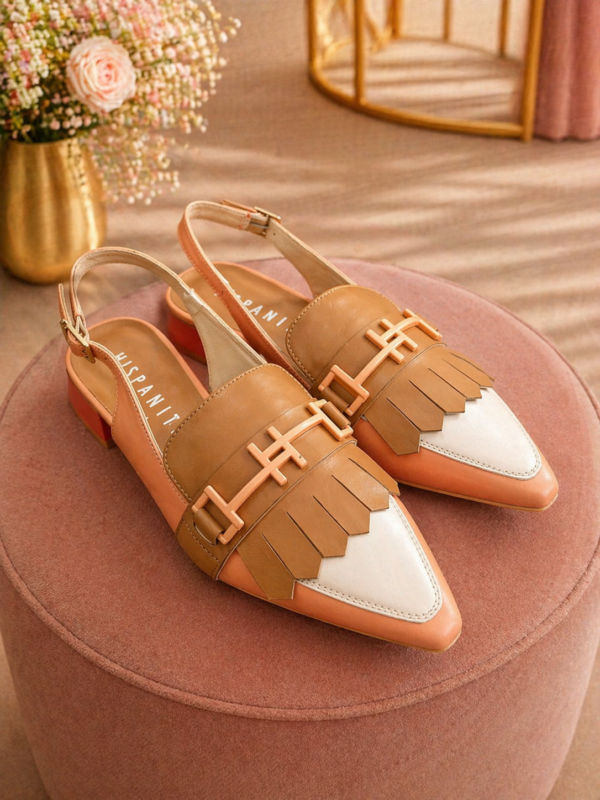 HISPANITAS CORAL TACO BAJO - TALLA 37