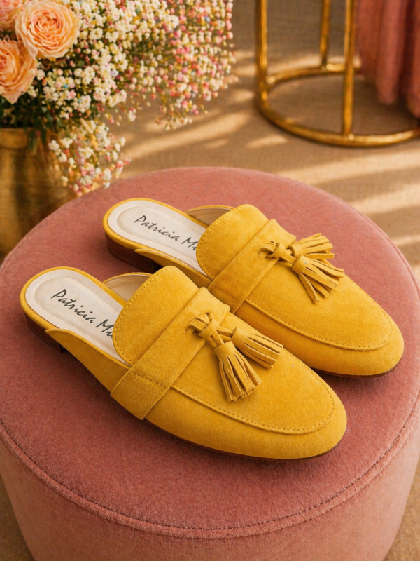 PATRICIA MILLER SANDALIA SADE MOSTAZA - TALLA 37